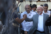 SAO PAULO, SP, 26.06.2025-LULA LANCA ACAO DE MORADIAS NA FAVELA DO MOINHO: