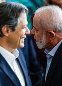 Cerimônia de lançamento do Plano Safra 2025, no Palácio do Planalto