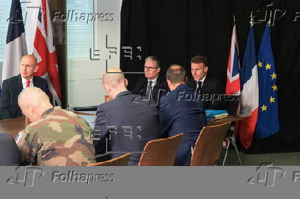 French President Emmanuel Macron visits Britain