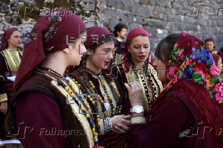 Traditional St. Peter's day wedding in Galicnik