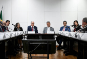 Brazil's Ministers meet with businessmen, in Brasilia