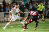 Partida entre Santos x Flamengo