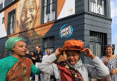Mandela Day celebrations in Cape Town