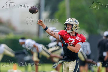 NFL: New Orleans Saints Training Camp