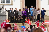 Denmark's Queen Margrethe celebrates 85th birthday at Fredensborg Castle