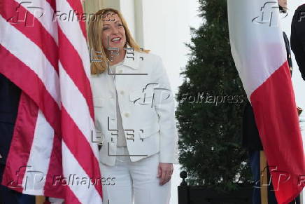 Italian Prime Minister Giorgia Meloni meets with US President Donald Trump in Washington