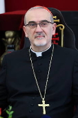 Latin Patriarch of Jerusalem Pierbattista Pizzaballa press conference in Jerusalem