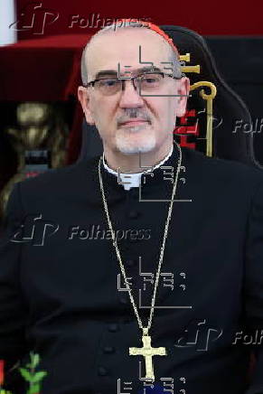 Latin Patriarch of Jerusalem Pierbattista Pizzaballa press conference in Jerusalem