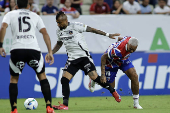 Partida entre fortaleza e colo colo pela copa conmebol sul-americana
