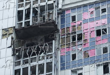 At least two people died and seven people were injured during the overnight Russian attack in Kyiv