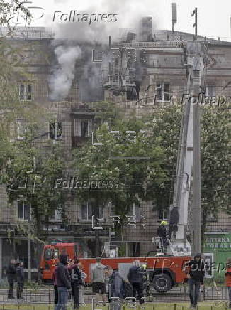 At least two people died and seven people were injured during the overnight Russian attack in Kyiv