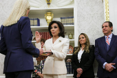 Swearing-in ceremony for the interim U.S. Attorney for the District of Columbia at the White House