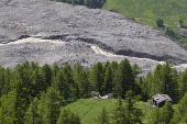 Aftermath of Birch Glacier collapse in Switzerland