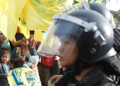 Emergency meeting convened by the Supreme Electoral Tribunal (TSE) ahead of August 17 general elections, in Santa Cruz de la Sierra