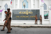 Thai court holds a hearing on the legality of former PM Shinawatra's six-month hospital stay, in Bangkok