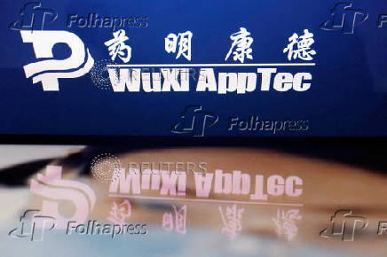 FILE PHOTO: Illustration picture of WuXi AppTec