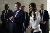 Secretaria de Seguridad de EE.UU. Kristi Noem visita Costa Rica