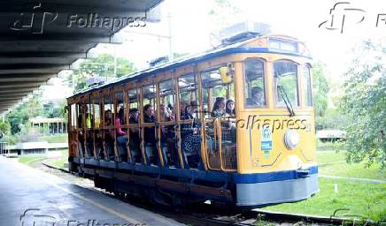 Bonde de santa teresa no rio de janeiro