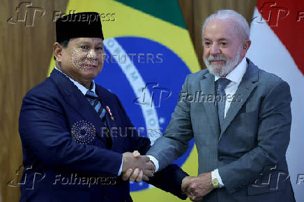Indonesia's President Prabowo Subianto visits Brazil