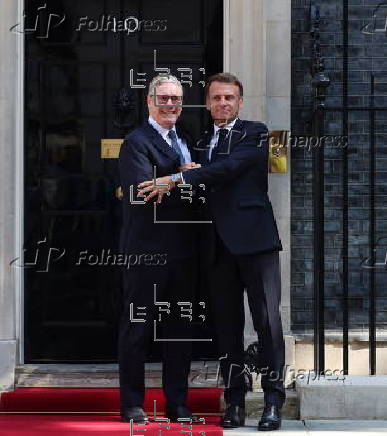 French President Emmanuel Macron visits Britain