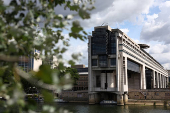 View of the Bercy Economy and Finance Ministry in Paris