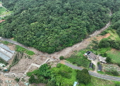 South Korea battered by torrential rains