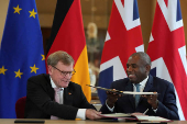 German Chancellor Merz visits London
