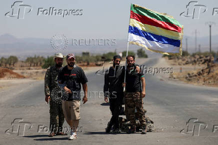 Aftermath of deadly clashes between Druze fighters, Sunni Bedouin tribes and government forces, in Sweida
