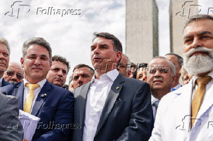 Coletiva de imprensa do PL sobre anistia