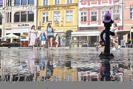 Heatwave in Wroclaw