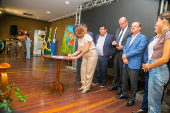Visita do Ministro em Corumba MS