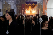 Procession during the Holy Week, in Ronda Procession during Holy Week in Ronda