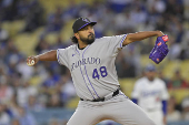 MLB: Colorado Rockies at Los Angeles Dodgers