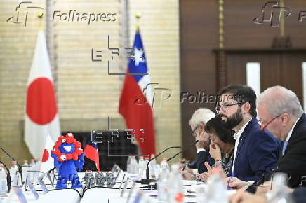 Japan-Chile summit meeting in Tokyo