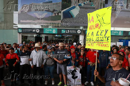 Protest of National Coordination of Education Workers (CNTE) in Mexico City