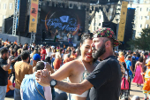 O Trio Beijo de Moça na 20º Virada Cultural em Itaquera
