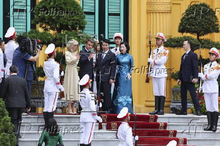 French President Emmanuel Macron visits Vietnam