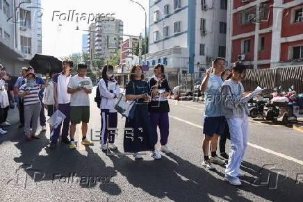 China's national college entrance exam in Beijing