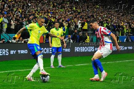 ELIMINATORIAS COPA DO MUNDO 2026, SELECAO BRASILEIRA X PARAGUAI