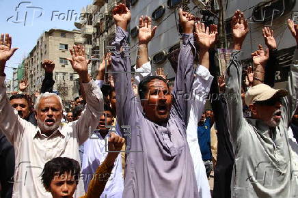 Protests in Pakistan following Israeli airstrikes against Iran