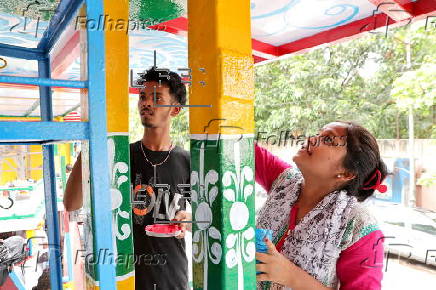 Chariot Festival preparations in Kolkata, India