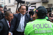 Audiencia contra expresidente peruano Vizcarra