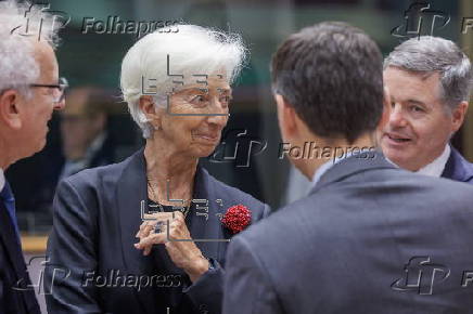 Eurogroup finance ministers meeting in Brussels
