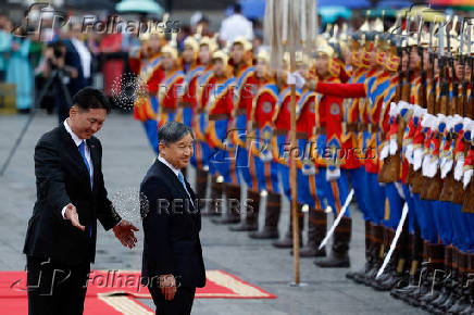 Japan's Emperor Naruhito and Empress Masako visit Mongolia