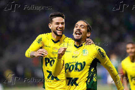 Partida entre Palmeiras e Mirassol pelo Campeonato Brasileiro