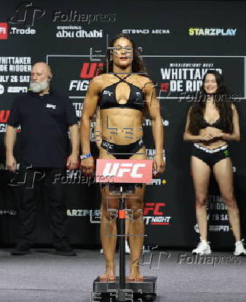 Weigh-ins for UFC FN 193 in Abu Dhabi