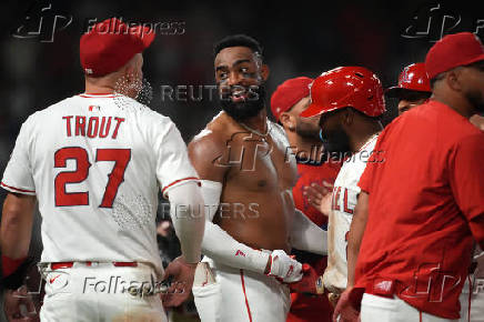 MLB: Los Angeles Dodgers at Los Angeles Angels