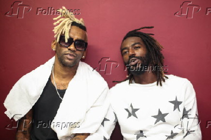 Jefferson Brasil e Negs no show do Melanina Carioca