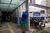 Movimento na UBS Humaitá (SP)