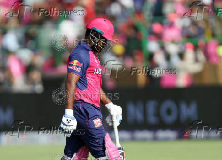 Indian Premier League - IPL - Rajasthan Royals v Royal Challengers Bengaluru